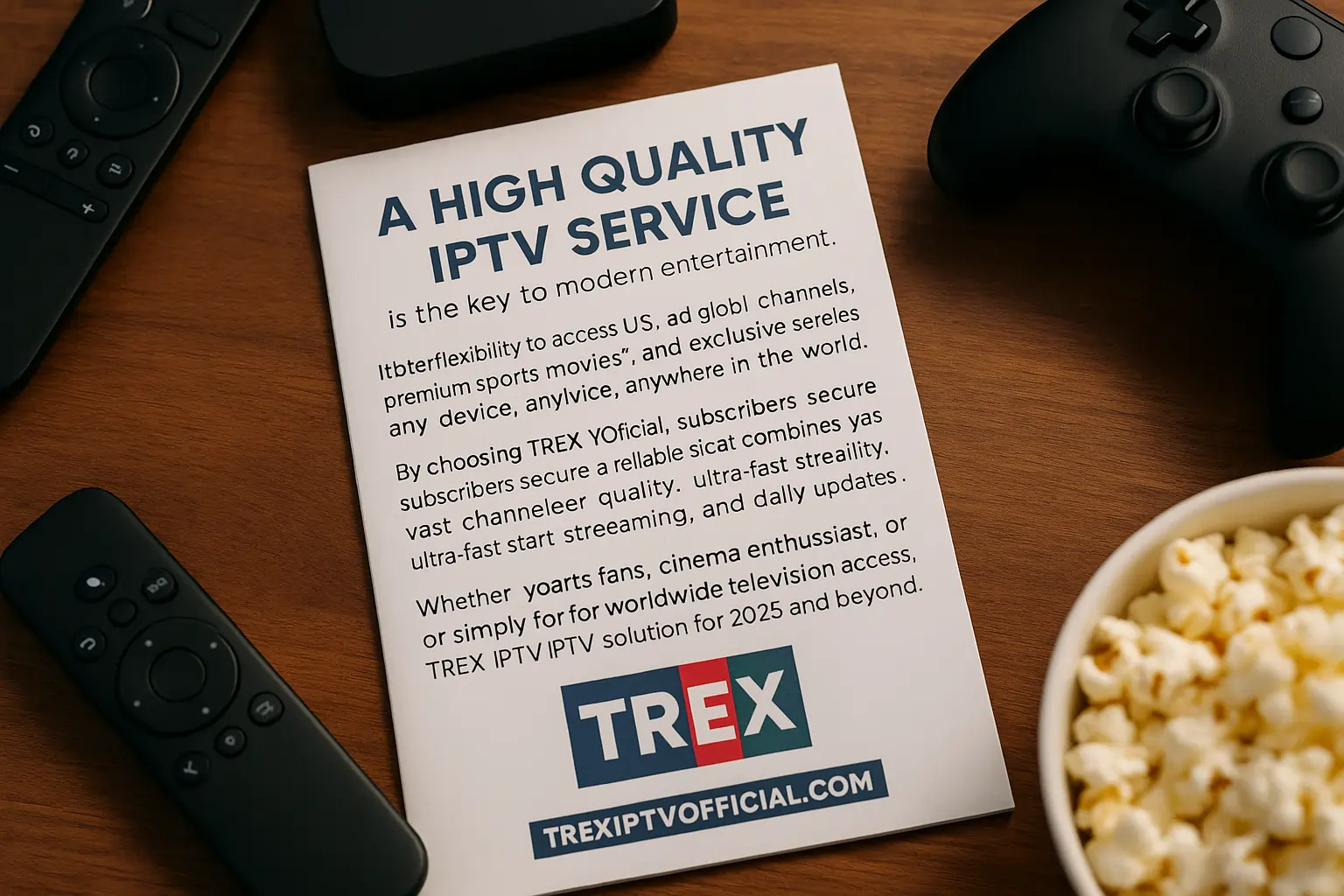 HIGH QUALITY IPTV SERVICE
